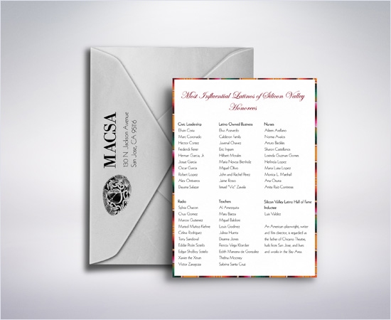 Invitation envelope and insert
